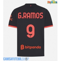 Camisa de time de futebol AC Milan Goncalo Ramos #9 Replicas 3º Equipamento 2026-27 Manga Curta